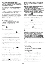 Preview for 163 page of Whirlpool WVH92K W Instructions For Use Manual