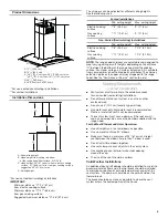 Предварительный просмотр 5 страницы Whirlpool WVI30330LS Installation Instructions And Use & Care Manual