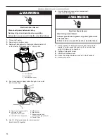 Предварительный просмотр 10 страницы Whirlpool WVI30330LS Installation Instructions And Use & Care Manual