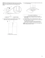 Предварительный просмотр 11 страницы Whirlpool WVI75UC6DS0 Installation Instructions And Use & Care Manual