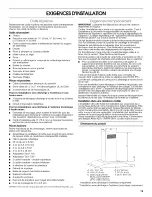 Предварительный просмотр 19 страницы Whirlpool WVI75UC6DS0 Installation Instructions And Use & Care Manual