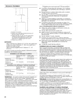 Предварительный просмотр 20 страницы Whirlpool WVI75UC6DS0 Installation Instructions And Use & Care Manual