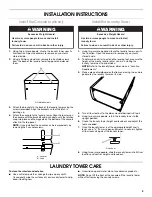 Preview for 3 page of Whirlpool WVP5000SQ Use And Care Manual