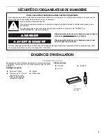 Preview for 9 page of Whirlpool WVP5000SQ Use And Care Manual