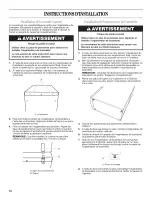 Preview for 10 page of Whirlpool WVP8600SB0 Use And Care Manual