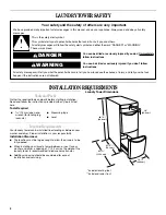 Предварительный просмотр 2 страницы Whirlpool WVP9000S Use And Care Manual