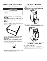 Предварительный просмотр 3 страницы Whirlpool WVP9000S Use And Care Manual