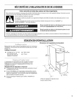 Preview for 9 page of Whirlpool WVP9000SB0 Use And Care Manual