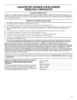 Preview for 11 page of Whirlpool WVP9000SB0 Use And Care Manual