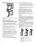 Preview for 22 page of Whirlpool WVU37UC4F Installation Instructions And Use & Care Manual