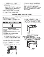 Preview for 24 page of Whirlpool WVU37UC4F Installation Instructions And Use & Care Manual