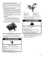 Preview for 29 page of Whirlpool WVU37UC4F Installation Instructions And Use & Care Manual