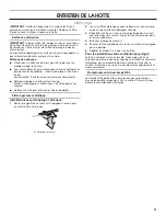 Preview for 31 page of Whirlpool WVU37UC4F Installation Instructions And Use & Care Manual