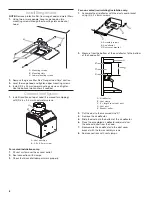 Предварительный просмотр 8 страницы Whirlpool WVW51UC0HV0 Installation Instructions Manual