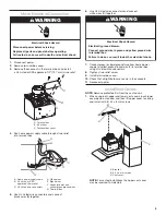 Предварительный просмотр 9 страницы Whirlpool WVW51UC0HV0 Installation Instructions Manual