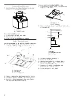 Предварительный просмотр 8 страницы Whirlpool WVW51UC0LS Installation Instructions And Use & Care Manual