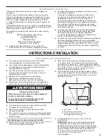 Предварительный просмотр 19 страницы Whirlpool WVW51UC0LS Installation Instructions And Use & Care Manual