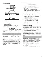 Предварительный просмотр 5 страницы Whirlpool WVW53UC0LS Installation Instructions And Use & Care Manual