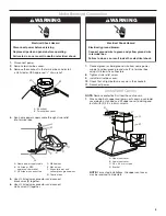 Предварительный просмотр 9 страницы Whirlpool WVW53UC0LS Installation Instructions And Use & Care Manual