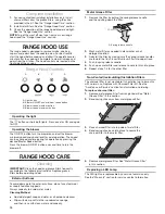 Предварительный просмотр 10 страницы Whirlpool WVW53UC0LS Installation Instructions And Use & Care Manual