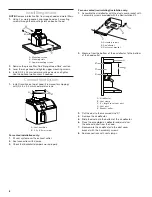 Предварительный просмотр 8 страницы Whirlpool WVW57UC0FS Installation Instructions And Use & Care Manual