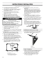 Предварительный просмотр 20 страницы Whirlpool WVW57UC0FS Installation Instructions And Use & Care Manual