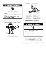 Предварительный просмотр 22 страницы Whirlpool WVW57UC0FS Installation Instructions And Use & Care Manual