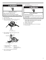 Preview for 9 page of Whirlpool WVW73UC0LS Installation Instructions And Use & Care Manual