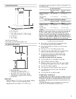 Предварительный просмотр 5 страницы Whirlpool WVW75UC0DS Installation Instructions And Use & Care Manual