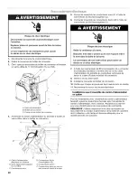 Предварительный просмотр 22 страницы Whirlpool WVW75UC0DS0 Installation Instructions And Use & Care Manual