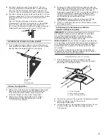 Предварительный просмотр 21 страницы Whirlpool WVWA5UC0HN Installation Instructions And Use