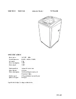 Предварительный просмотр 1 страницы Whirlpool WWA-680 Service Manual