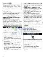 Preview for 14 page of Whirlpool WWC287BLS - Wine Cooler Use And Care Manual