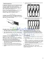 Preview for 17 page of Whirlpool WWC287BLS - Wine Cooler Use And Care Manual