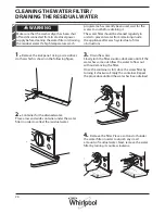 Preview for 26 page of Whirlpool WWDC 9614 S Instructions For Use Manual