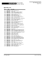 Preview for 2 page of Whirlpool WWDE 7512 Service Information