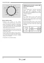 Preview for 16 page of Whirlpool WWPU75210 Instructions For Use Manual