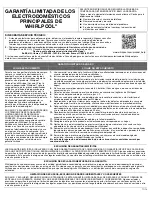 Предварительный просмотр 43 страницы Whirlpool WZF34X20DW User Manual