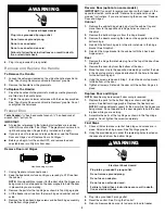 Preview for 5 page of Whirlpool WZF57R16FW User Manual