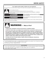 Preview for 3 page of Whirlpool XCEM2763 Installation Instructions Manual