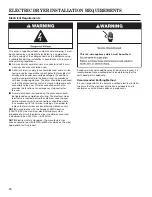 Preview for 10 page of Whirlpool XCEM2763 Installation Instructions Manual