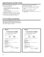 Preview for 20 page of Whirlpool XCEM2763 Installation Instructions Manual