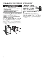 Preview for 36 page of Whirlpool XCEM2763 Installation Instructions Manual