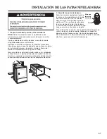 Preview for 57 page of Whirlpool XCEM2763 Installation Instructions Manual