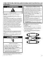 Preview for 71 page of Whirlpool XCEM2763 Installation Instructions Manual