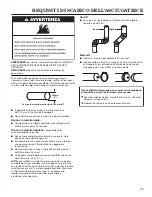 Preview for 73 page of Whirlpool XCEM2763 Installation Instructions Manual