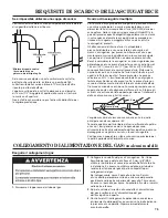 Preview for 75 page of Whirlpool XCEM2763 Installation Instructions Manual