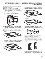 Preview for 79 page of Whirlpool XCEM2763 Installation Instructions Manual