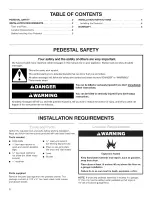 Preview for 2 page of Whirlpool XHP1550WL Installation Instructions Manual