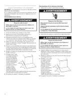 Preview for 8 page of Whirlpool XHP1550WL Installation Instructions Manual